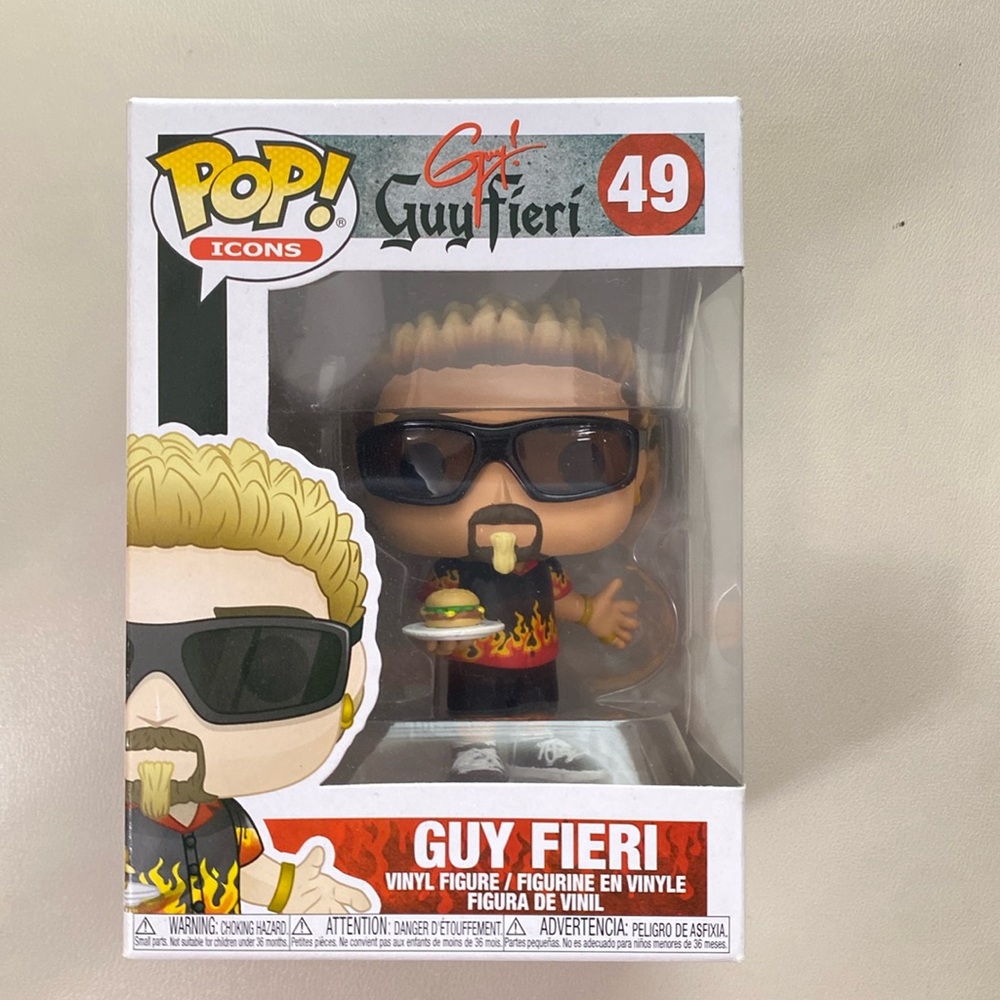 Funko Pop Rocks Guy Fieri #49